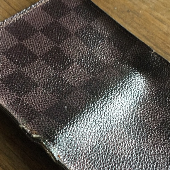 Authentic Louis Vuitton Double ID holder Damier Ebene - Picture 7 of 7